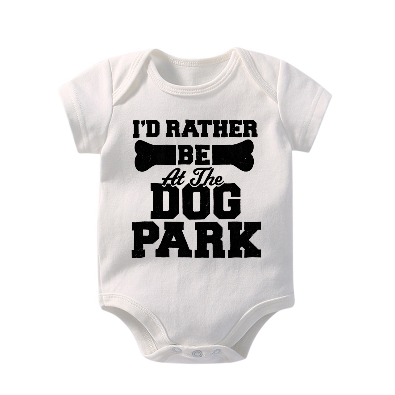 Dog Park Bodysuit For Baby