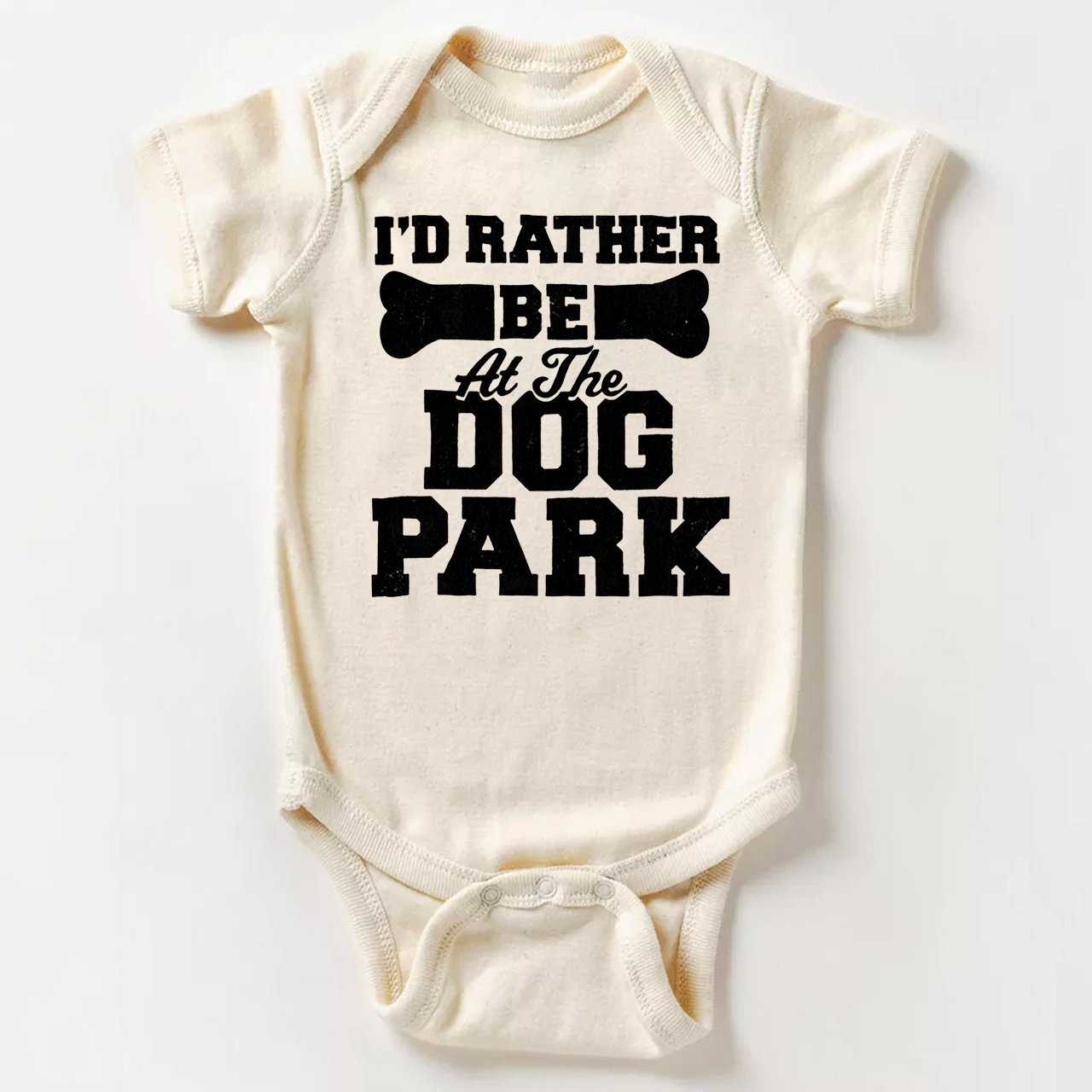 Dog Park Bodysuit For Baby