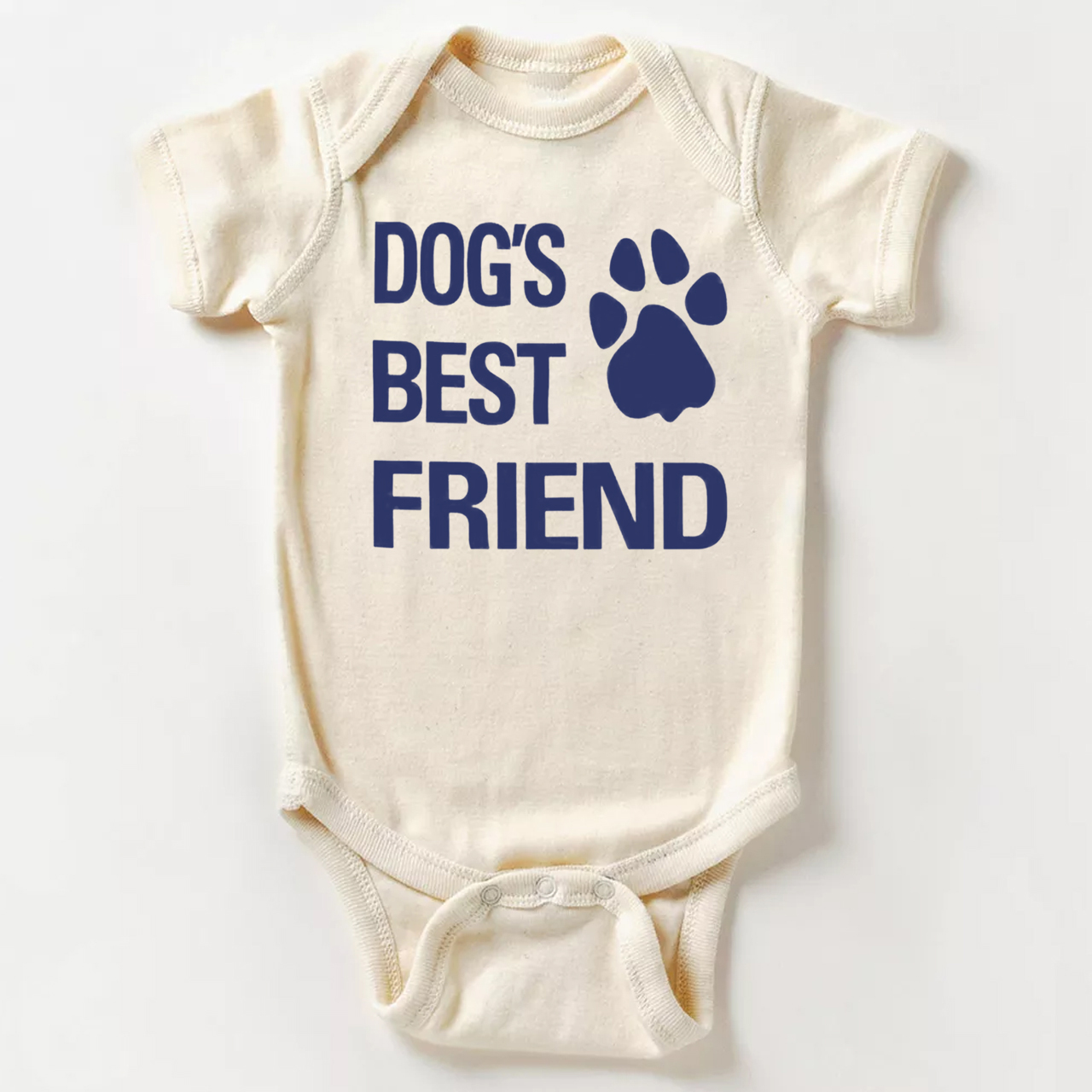 Dog's Best Friend Bodysuit For Baby