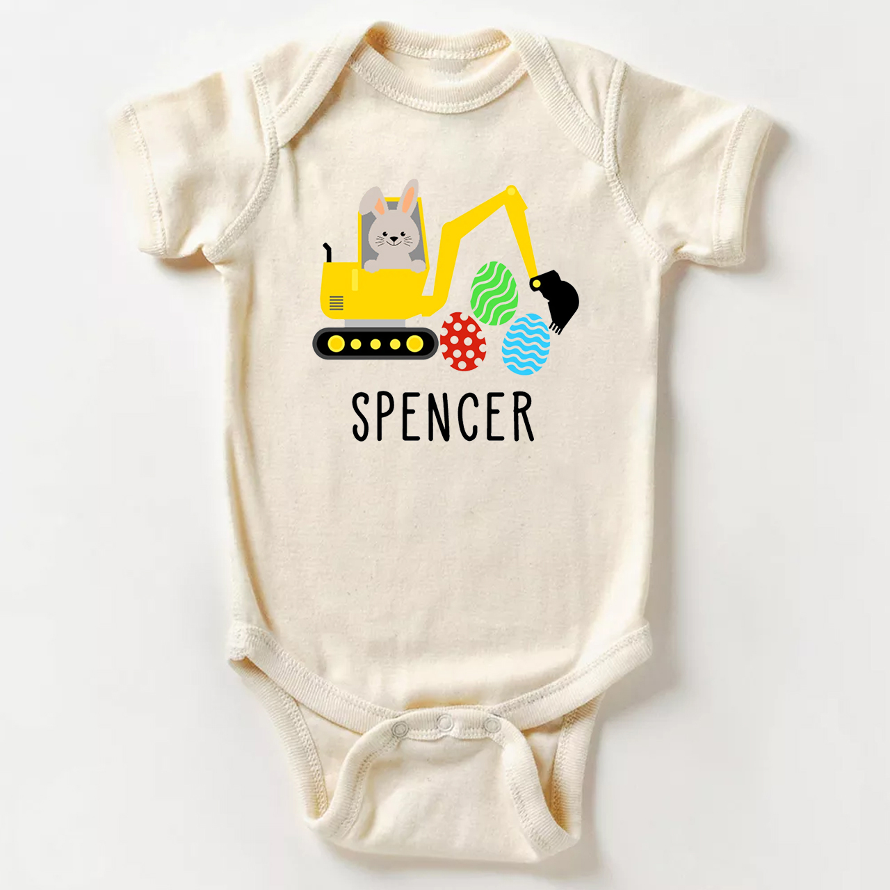 He Is Risen Easter Baby Bodysuit