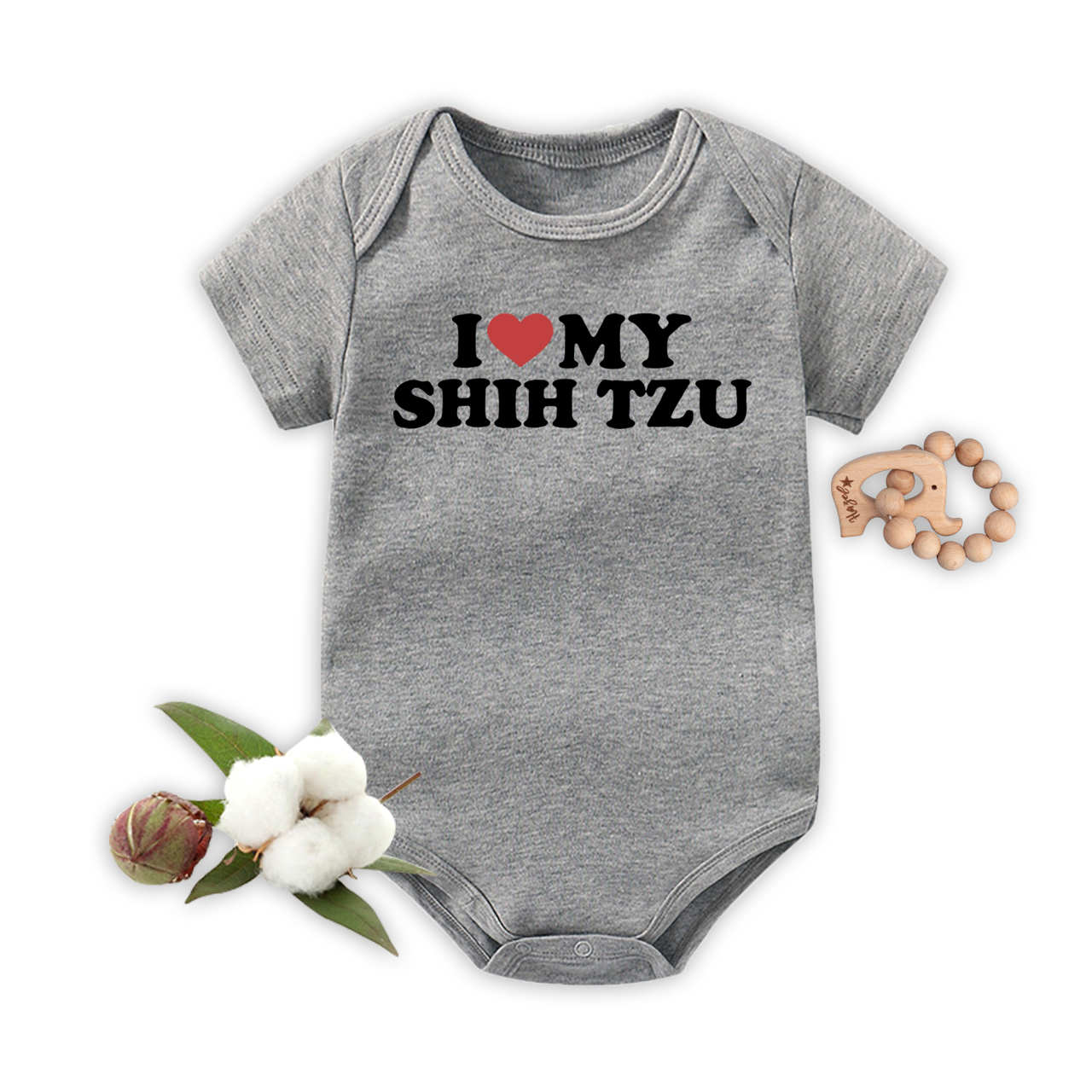 I Love My Personalized Bodysuit For Baby