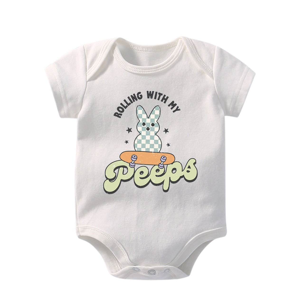 He Is Risen Easter Baby Bodysuit