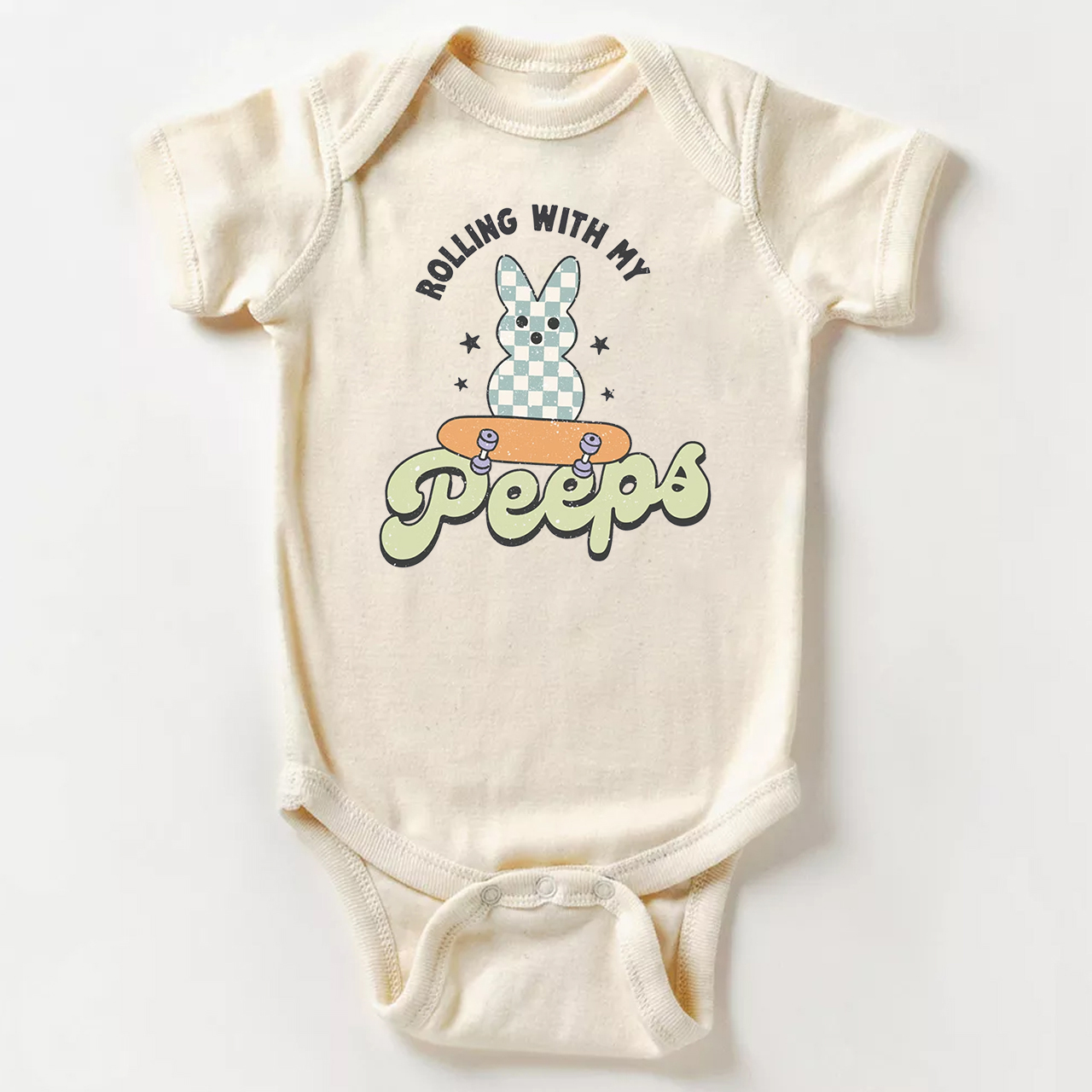 He Is Risen Easter Baby Bodysuit