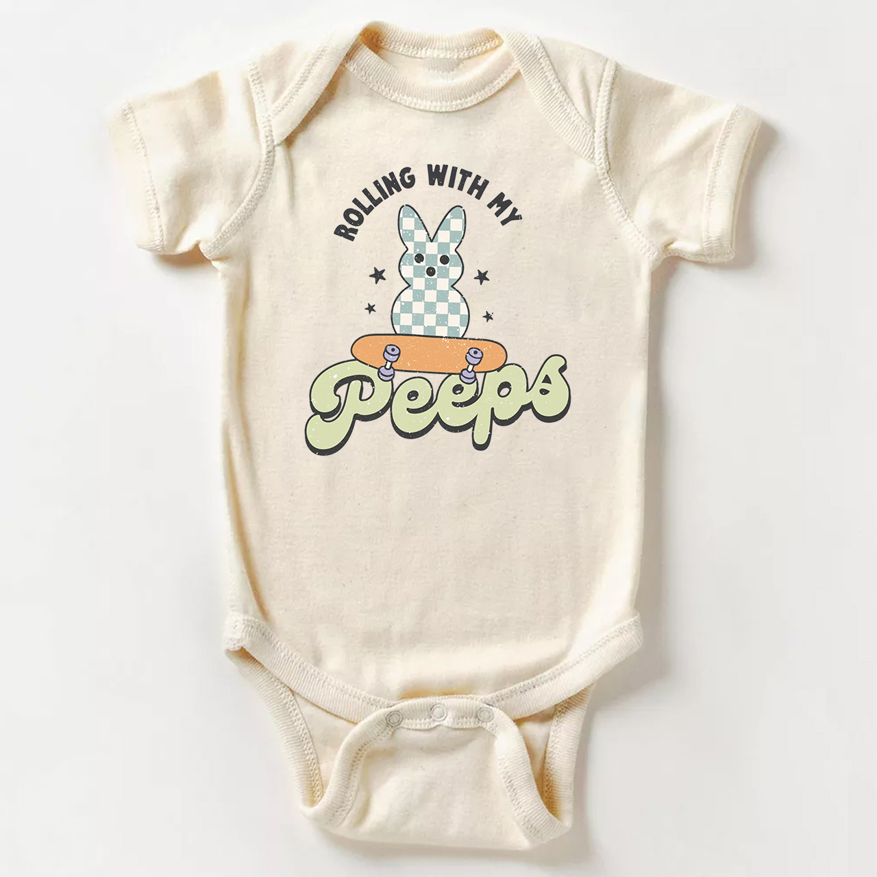 He Is Risen Easter Baby Bodysuit