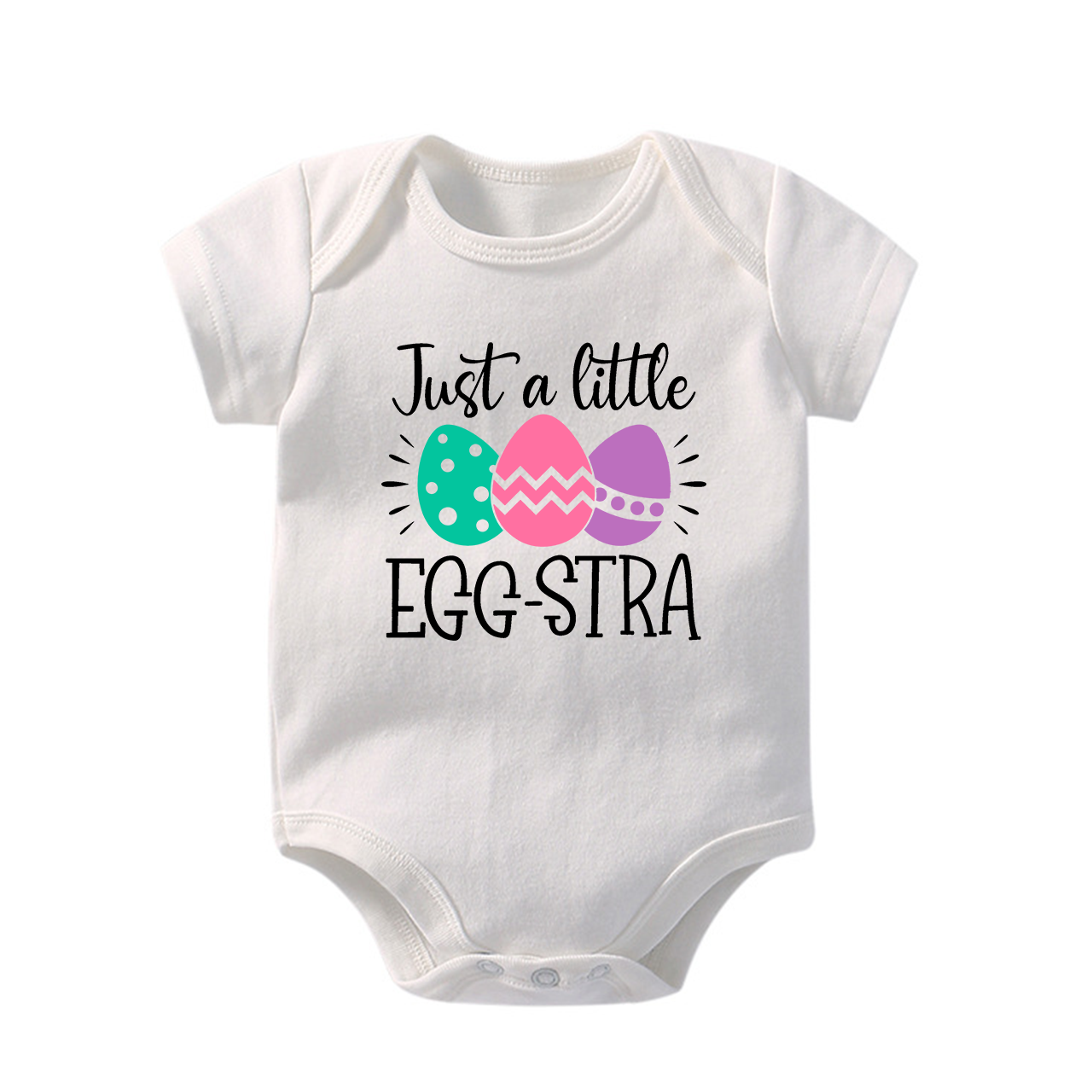 Just A Little Egg-Stra Easter Baby Bodysuit