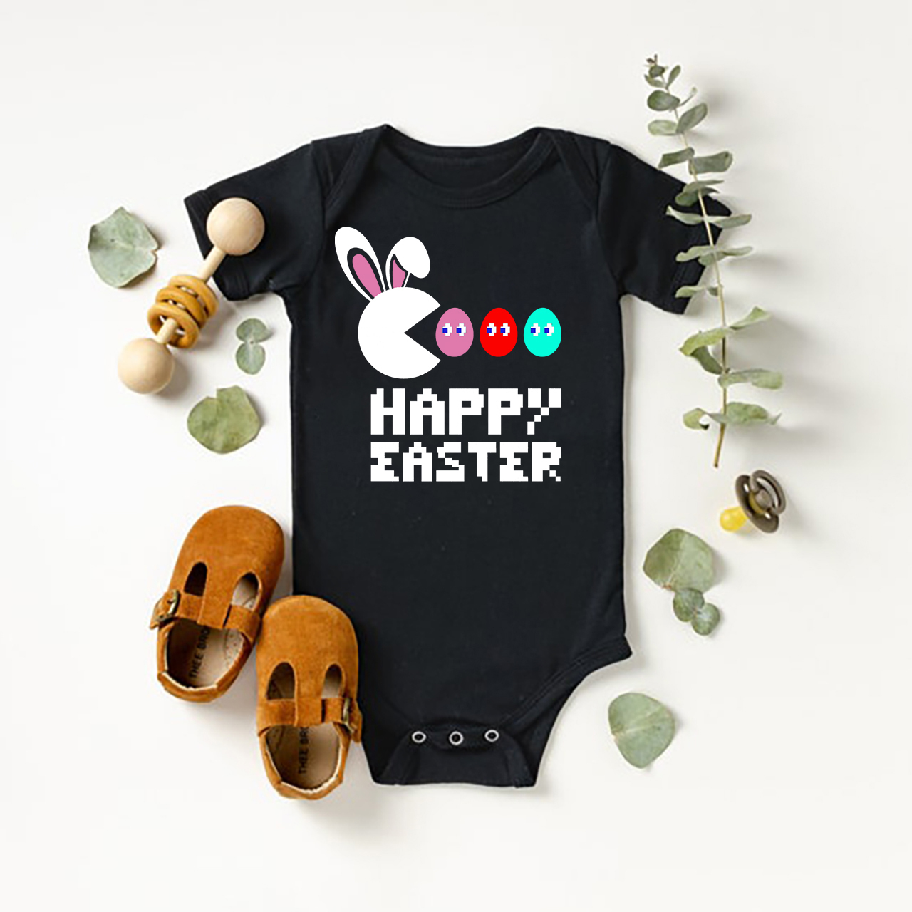 Funny Easter Egg Hunt Baby Bodysuit
