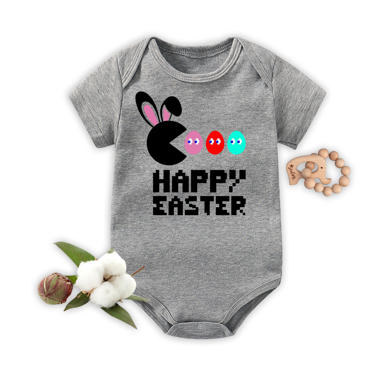 Funny Easter Egg Hunt Baby Bodysuit
