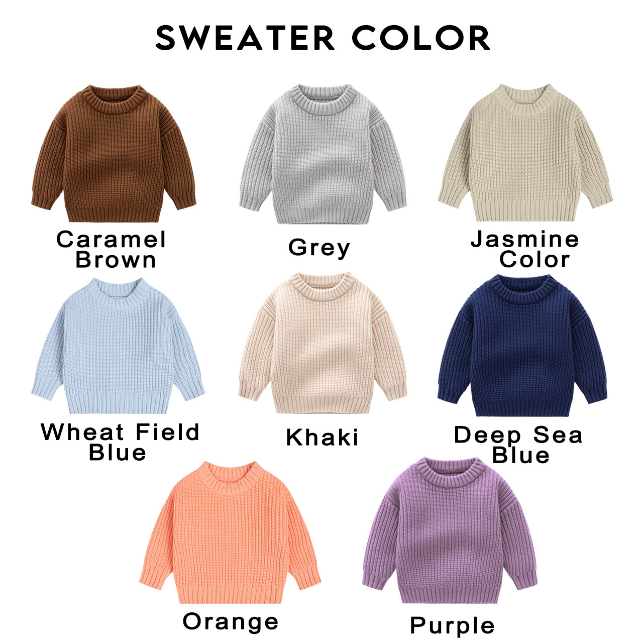 Cute Autumn Kid's Sweater