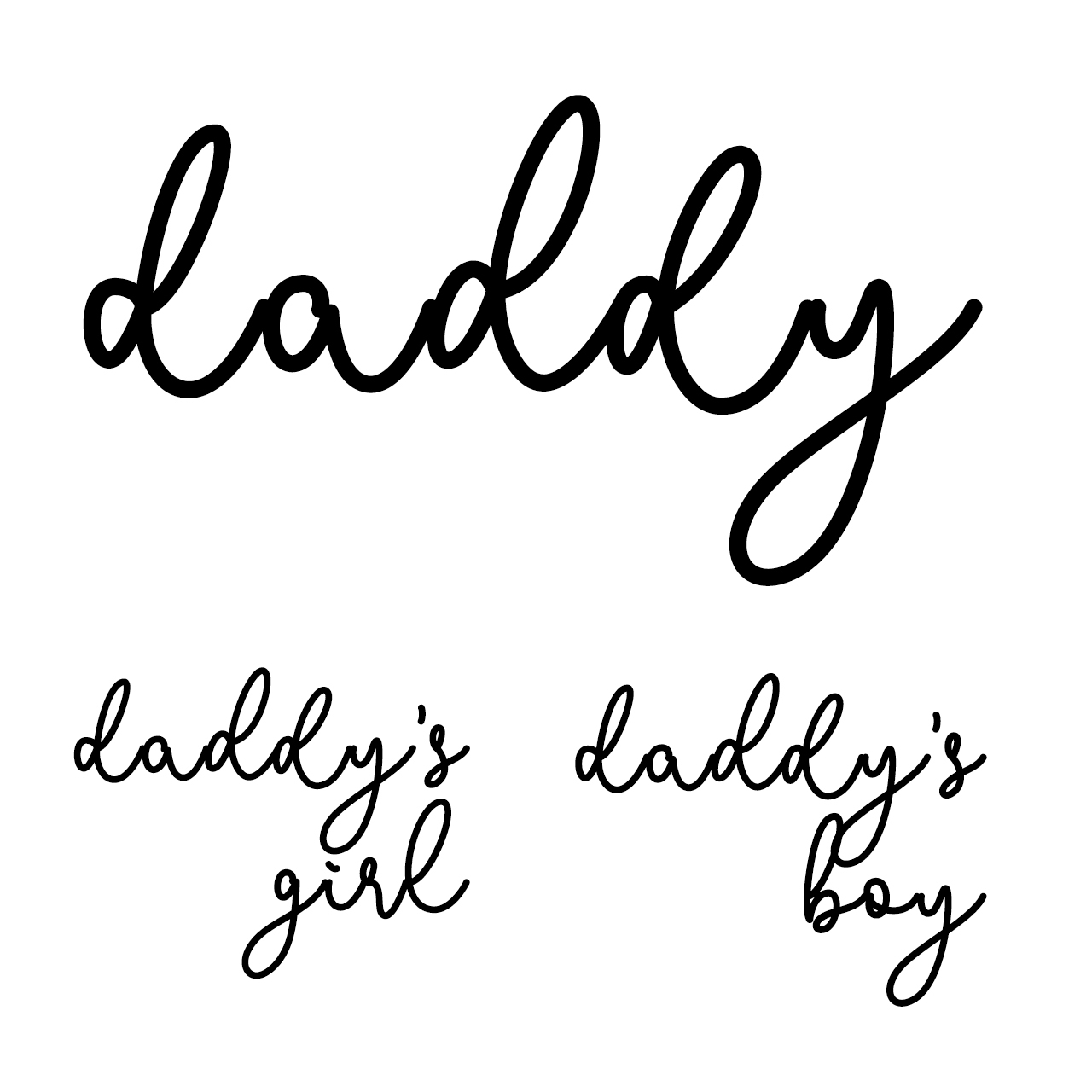 The Best Gift Matching Tees For Daddy & Daddy's Boy Girl