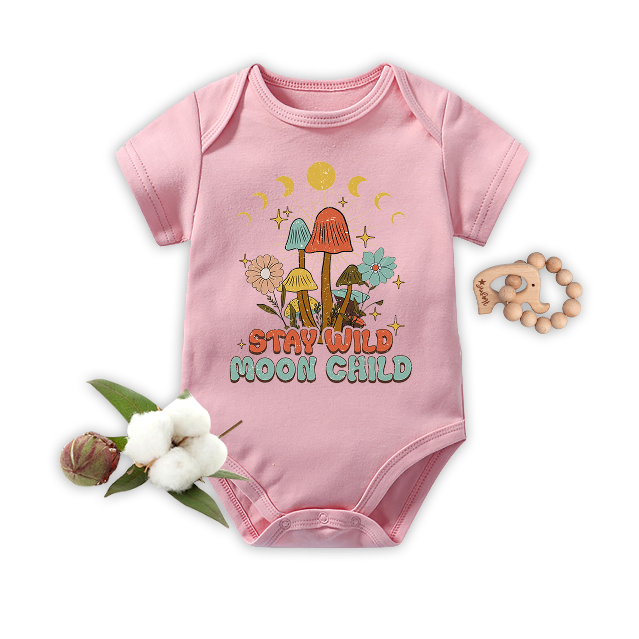 Stay Wild Moon Child Bodysuit For Baby