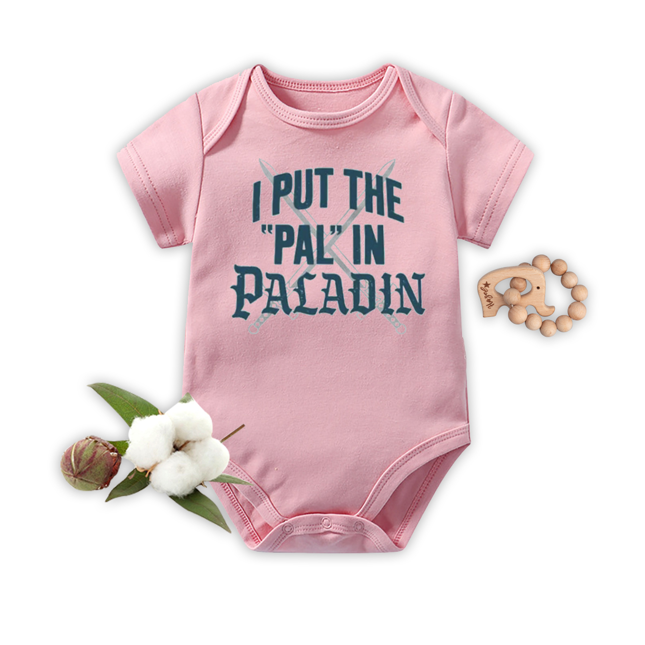 Put The Pal In Paladin Bodysuit For Baby