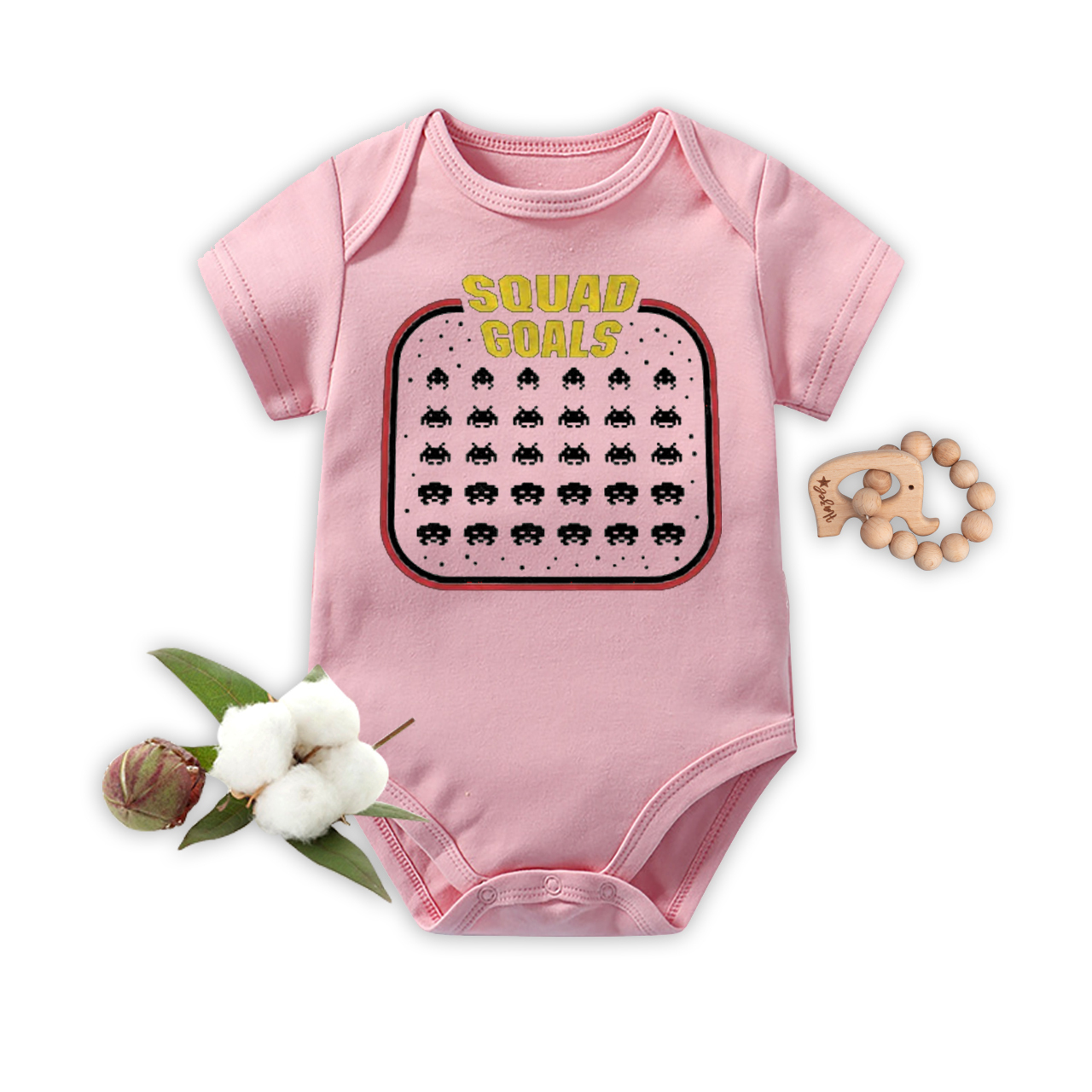 Squad Goals Bodysuit For Baby