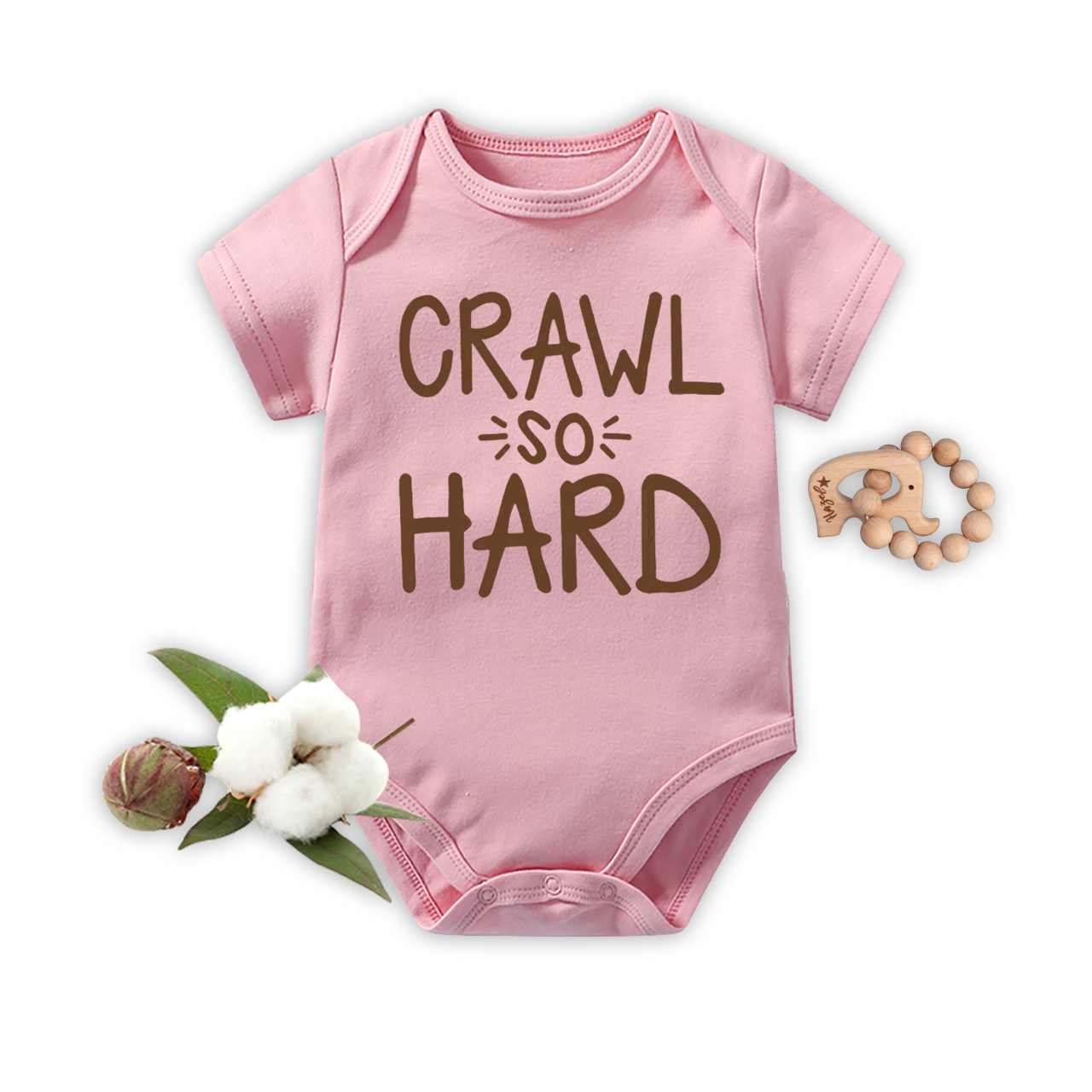 Crawl So Hard Bodysuit For Baby