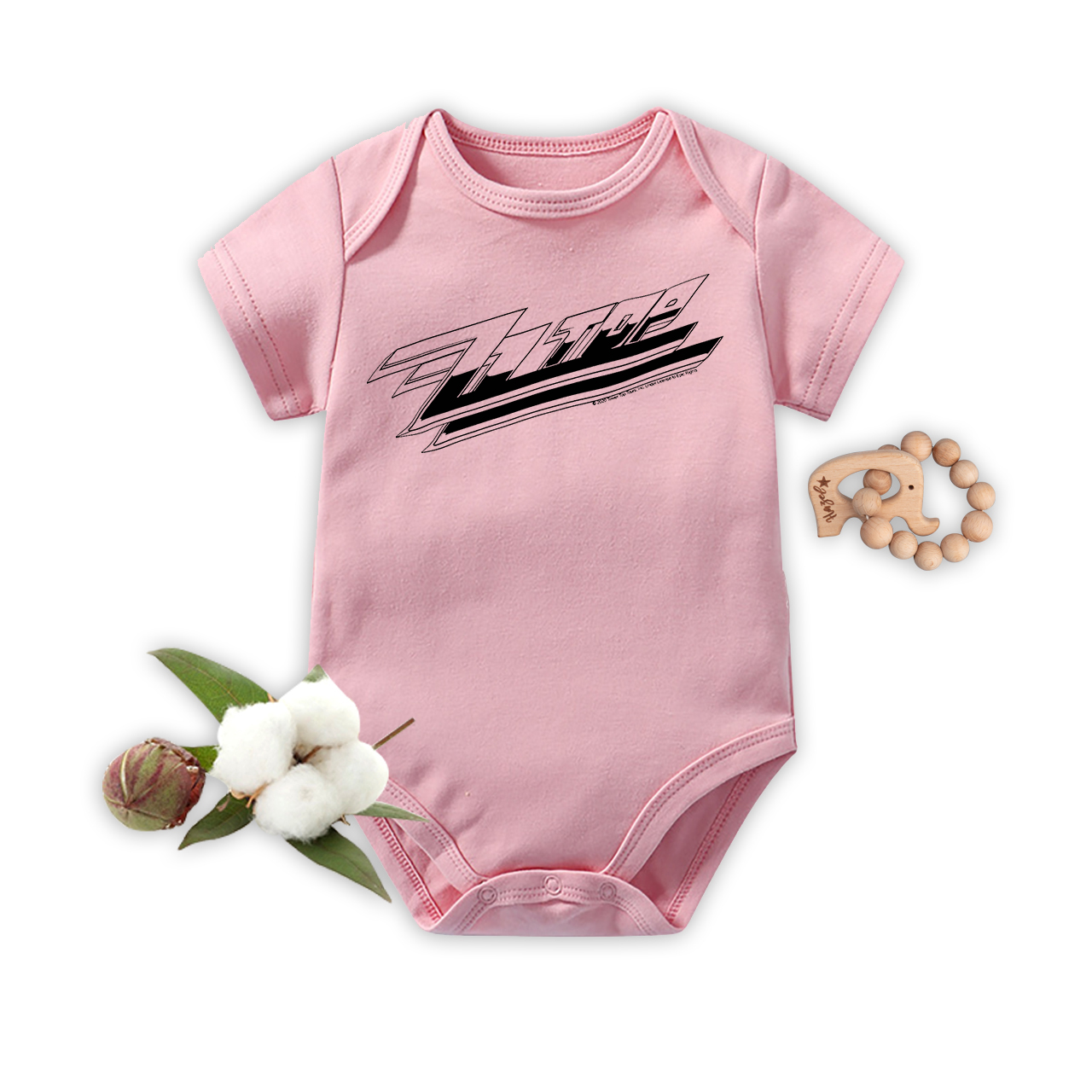 Eighties ZZ Top Bodysuit For Baby