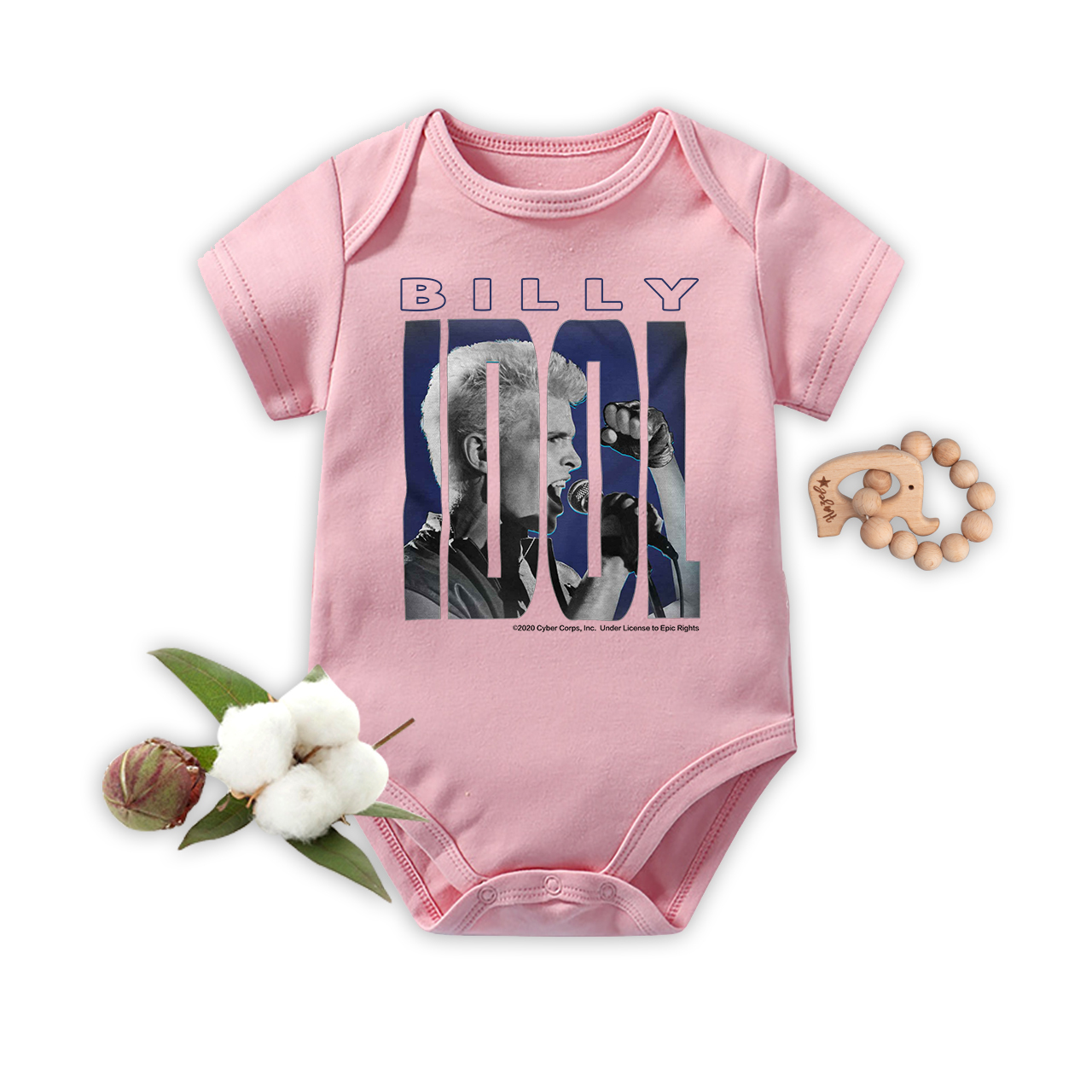 Billy Idol Bodysuit For Baby