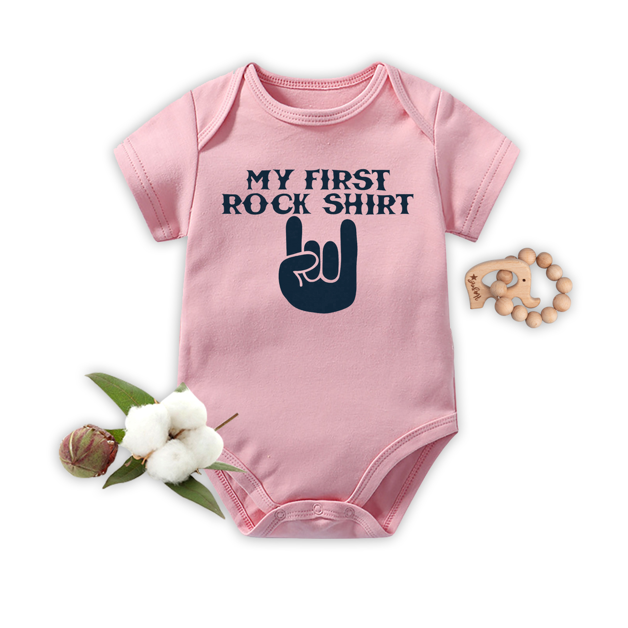 My First Rock Shirt Bodysuit For Baby