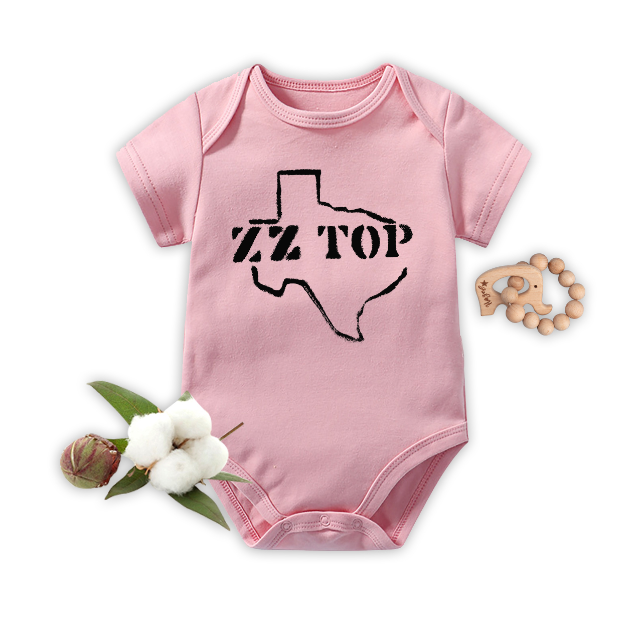 Texas ZZ Top Bodysuit For Baby