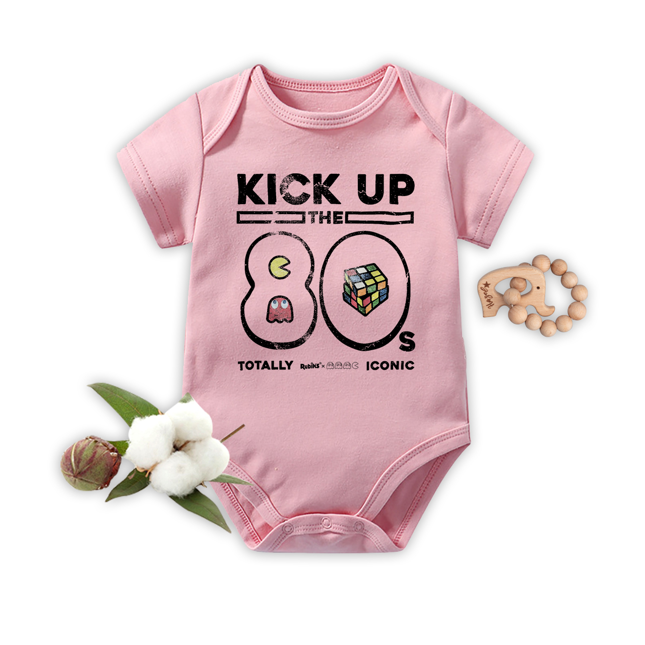 Kick Up The 80s Bodysuit For Baby