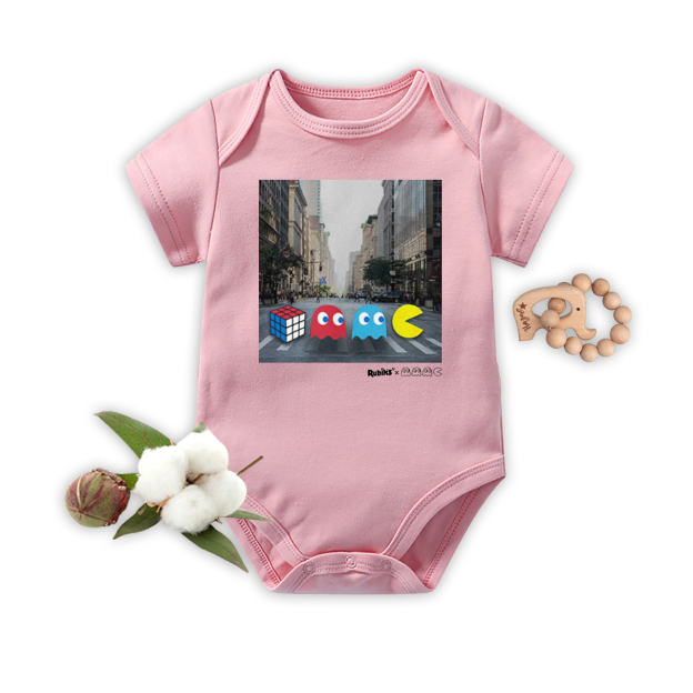 The Beatles Pac-man Bodysuit For Baby