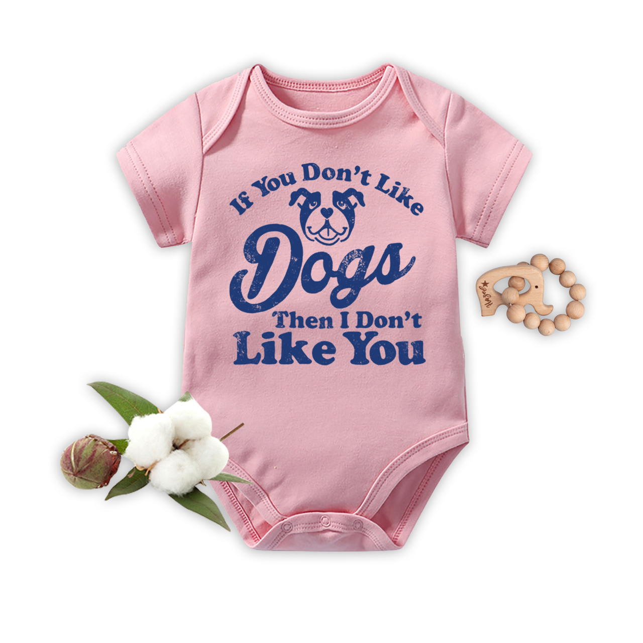 Dog Hater Bodysuit For Baby