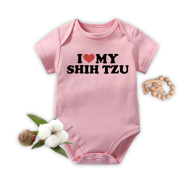 I Love My Personalized Bodysuit For Baby