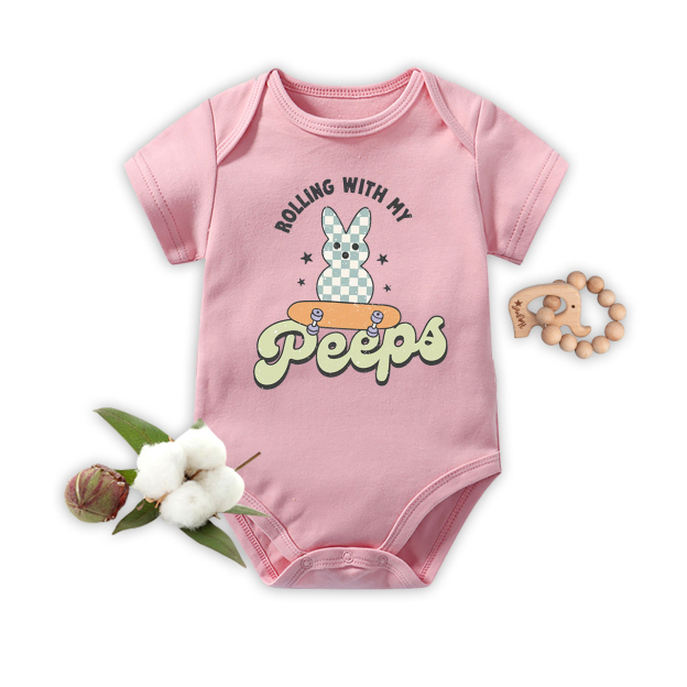 He Is Risen Easter Baby Bodysuit