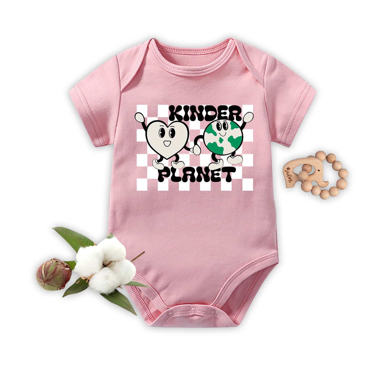 A Kinder Planet Classic Earth Day Bodysuit For Baby