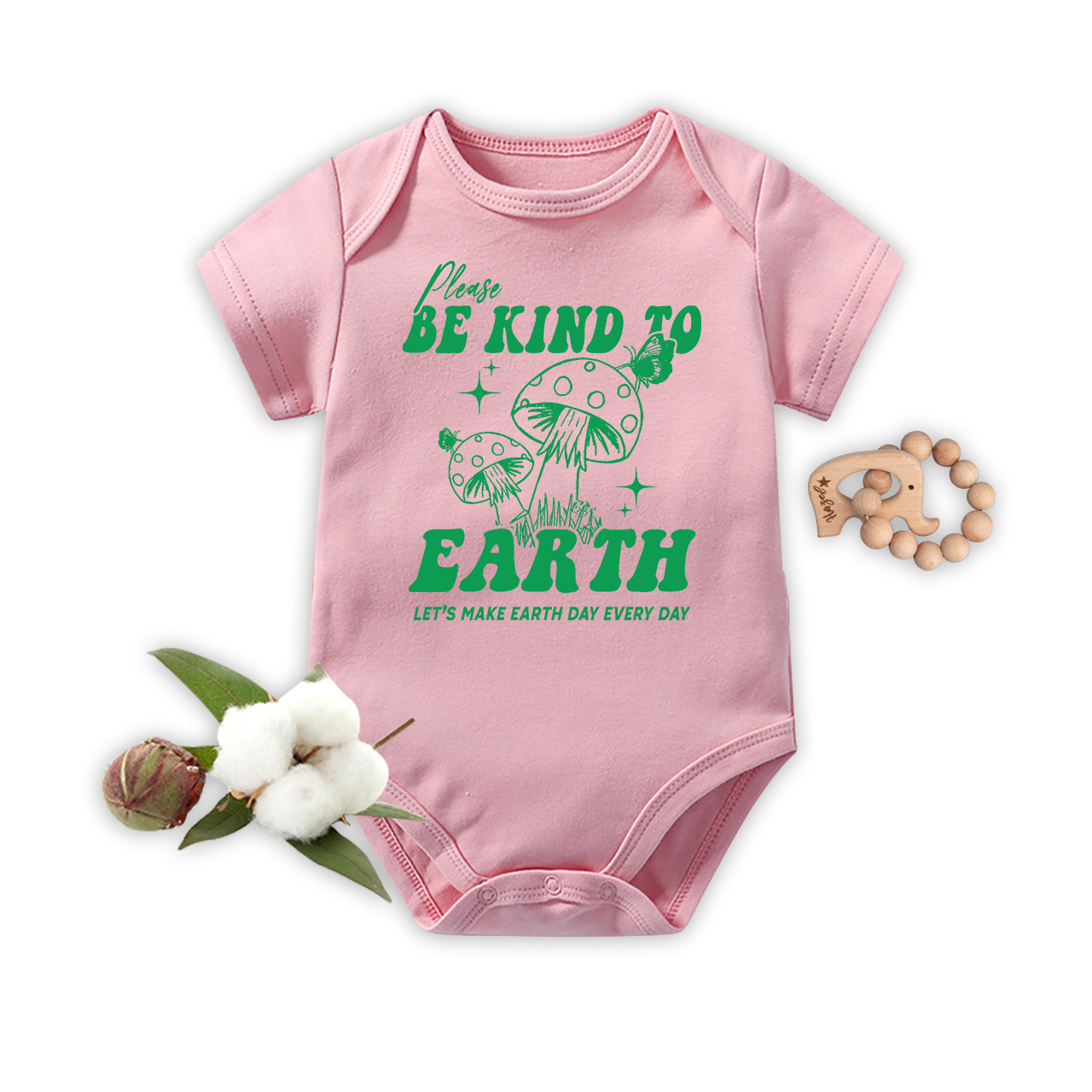 Be Kind To Earth Trendy Design Bodysuit For Baby