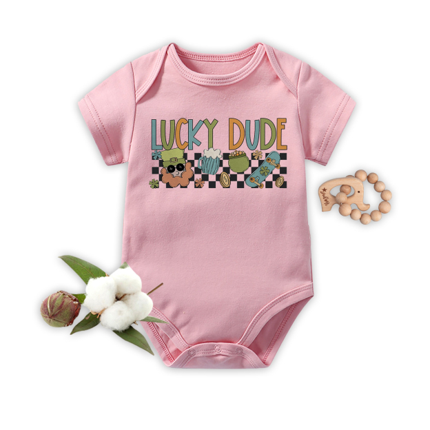 Lucky Dude Bodysuit For Baby