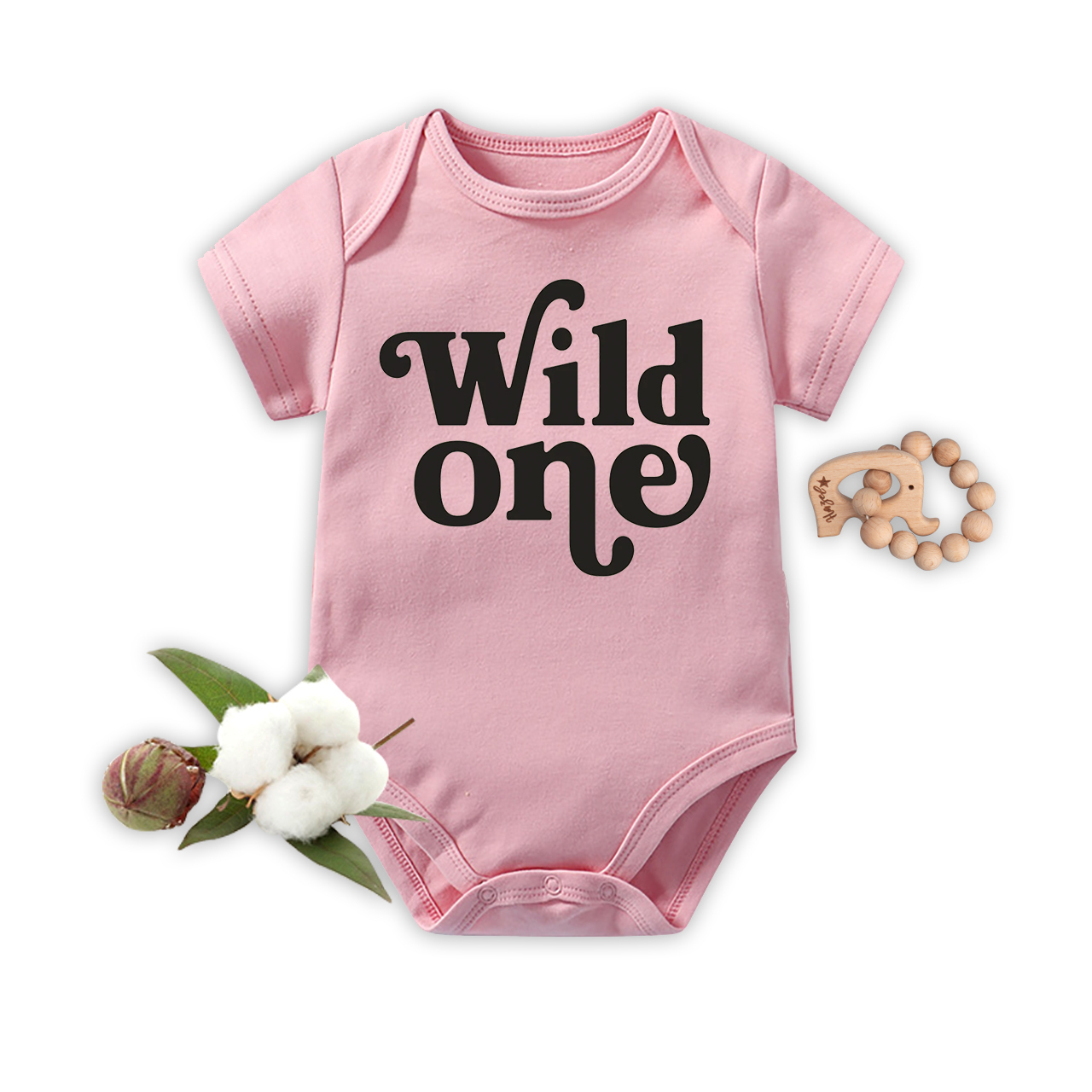 Wild One First Birthday Bodysuit For Baby