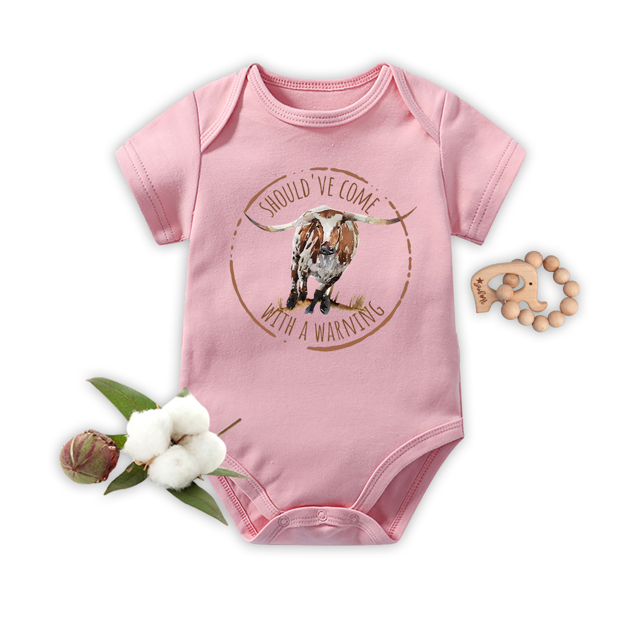 Should've Come With A Warning Bodysuit For Baby