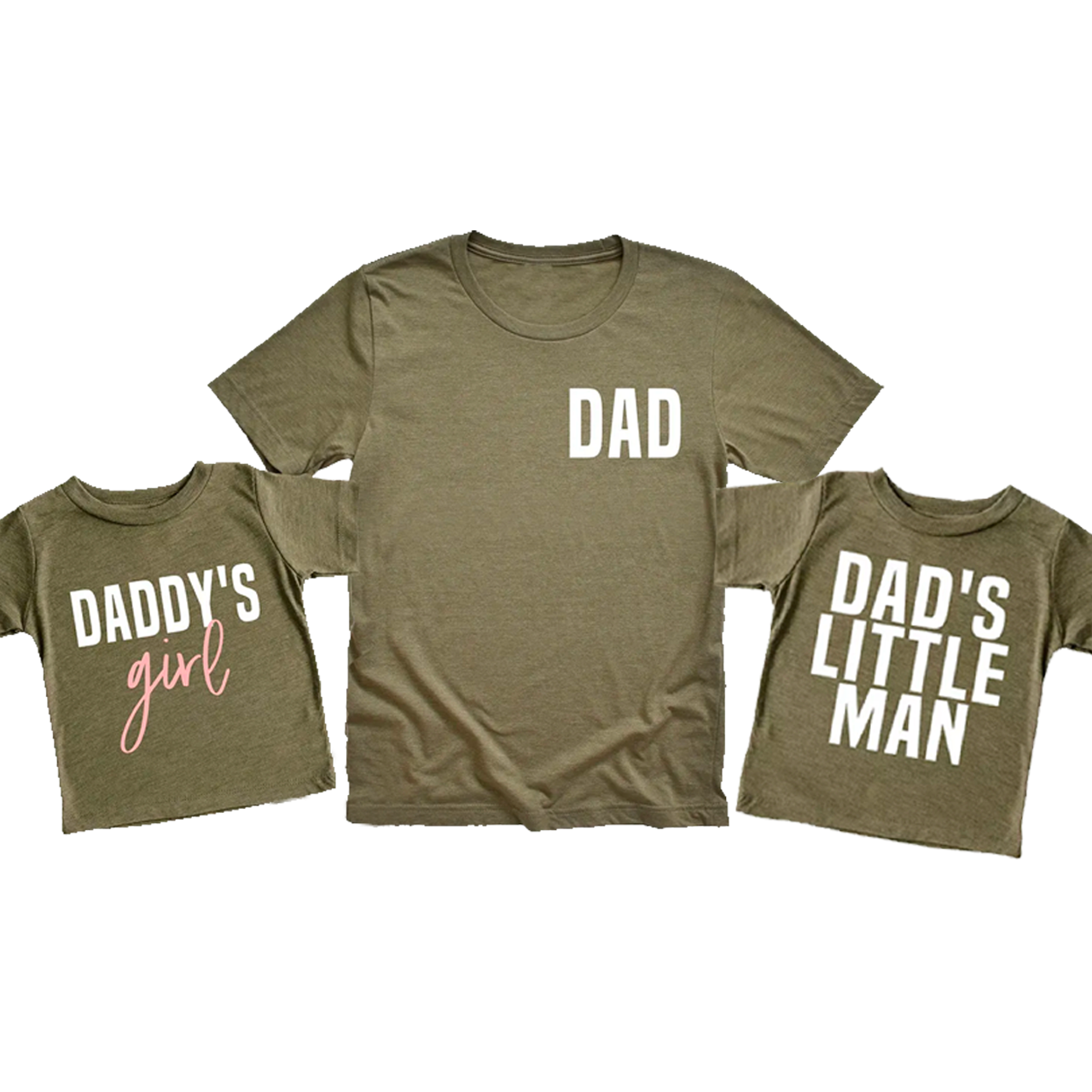 Dad&Dad's Little Man T-Shirts For Dad And Me