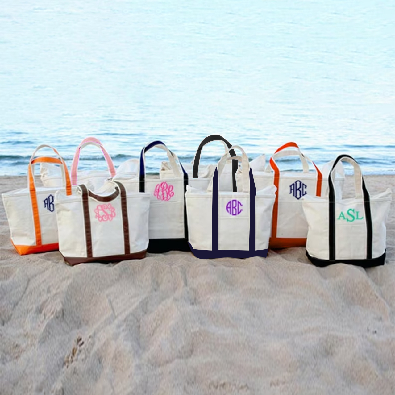 Personalized Vacation Beach Tote