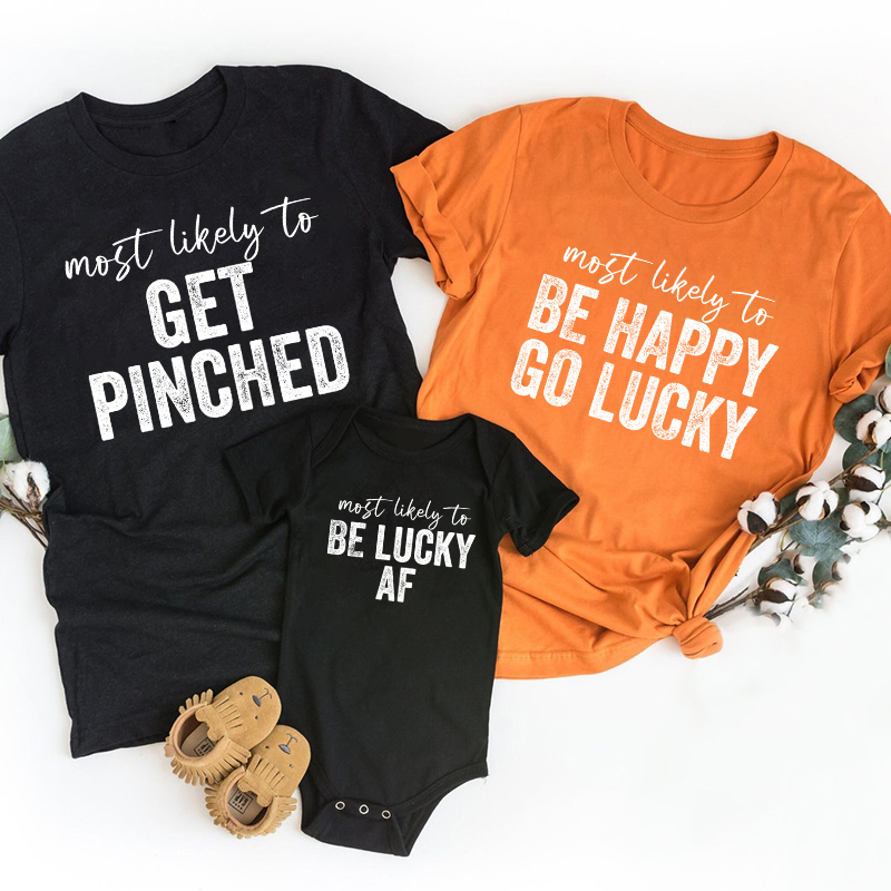 Most Likely To St.Patrick's Day Matching Shirts