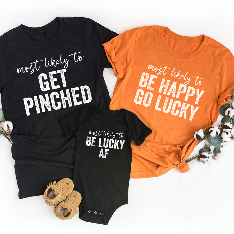 Most Likely To St.Patrick's Day Matching Shirts