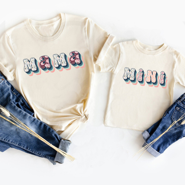 Florals MAMA & MINI Matching Tees For Mother's Day