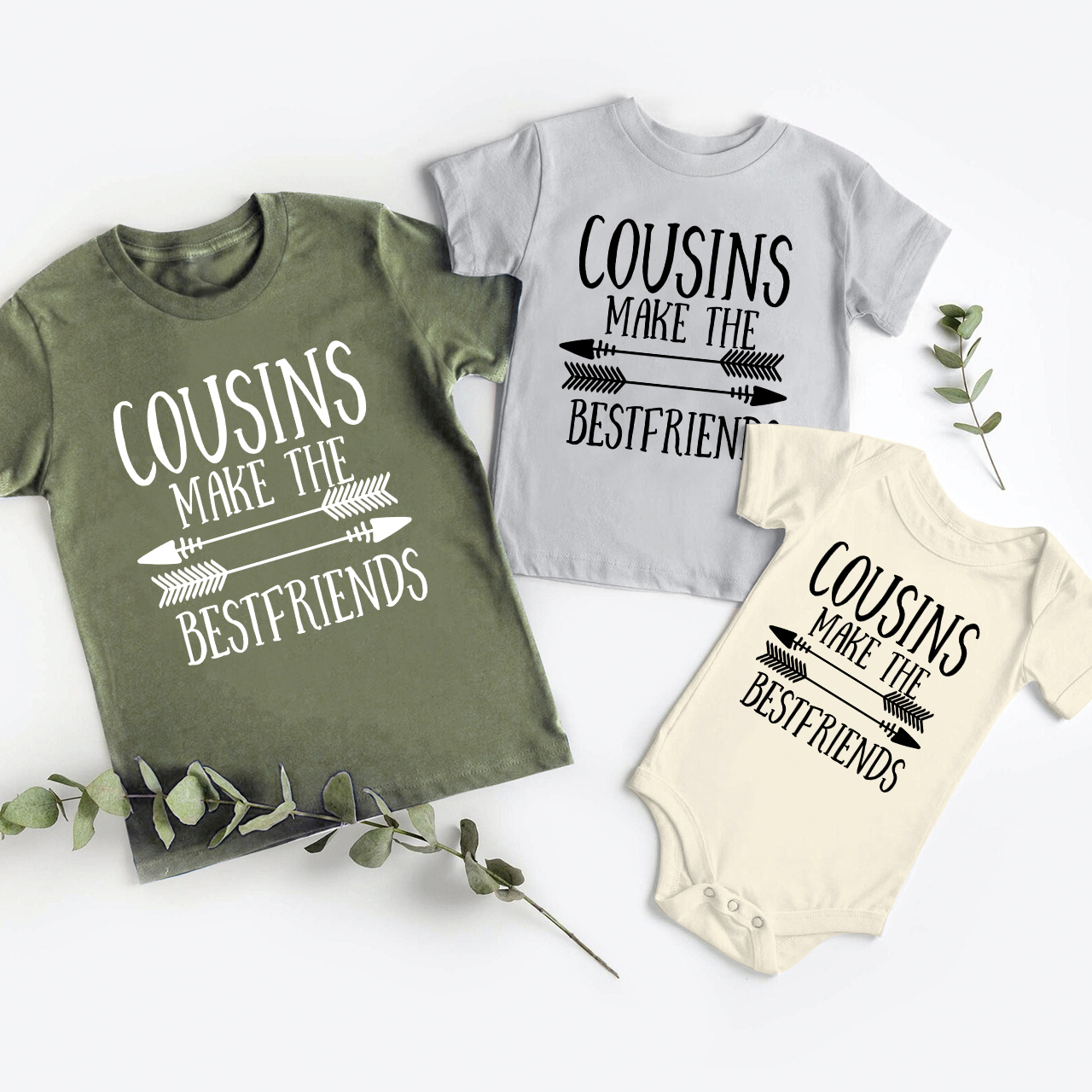 Cousins Make The Best Friends Siblings Family Matching Shirt