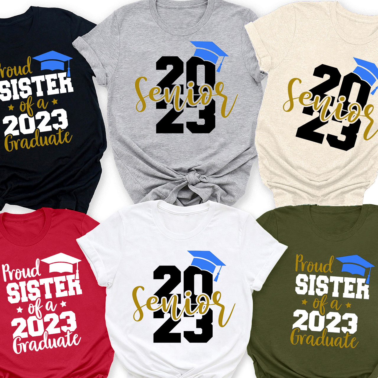 Senior 2023 Family Matching Shirts For Graduation