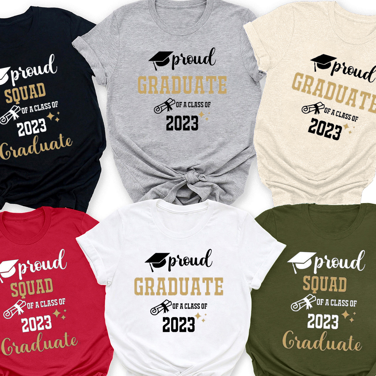 Personalized Matching Family Graduation Tee