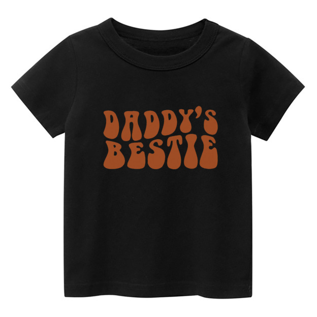 I Love Dad Daddy's Bestie Toddler Shirt