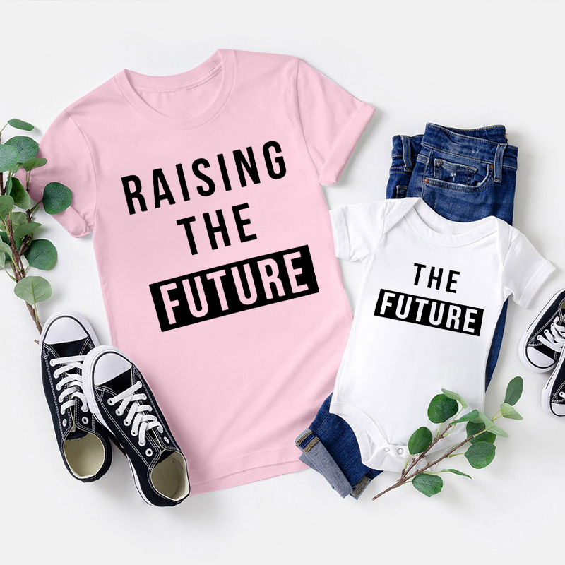 Raising The Future Matching Dad&Me Shirts