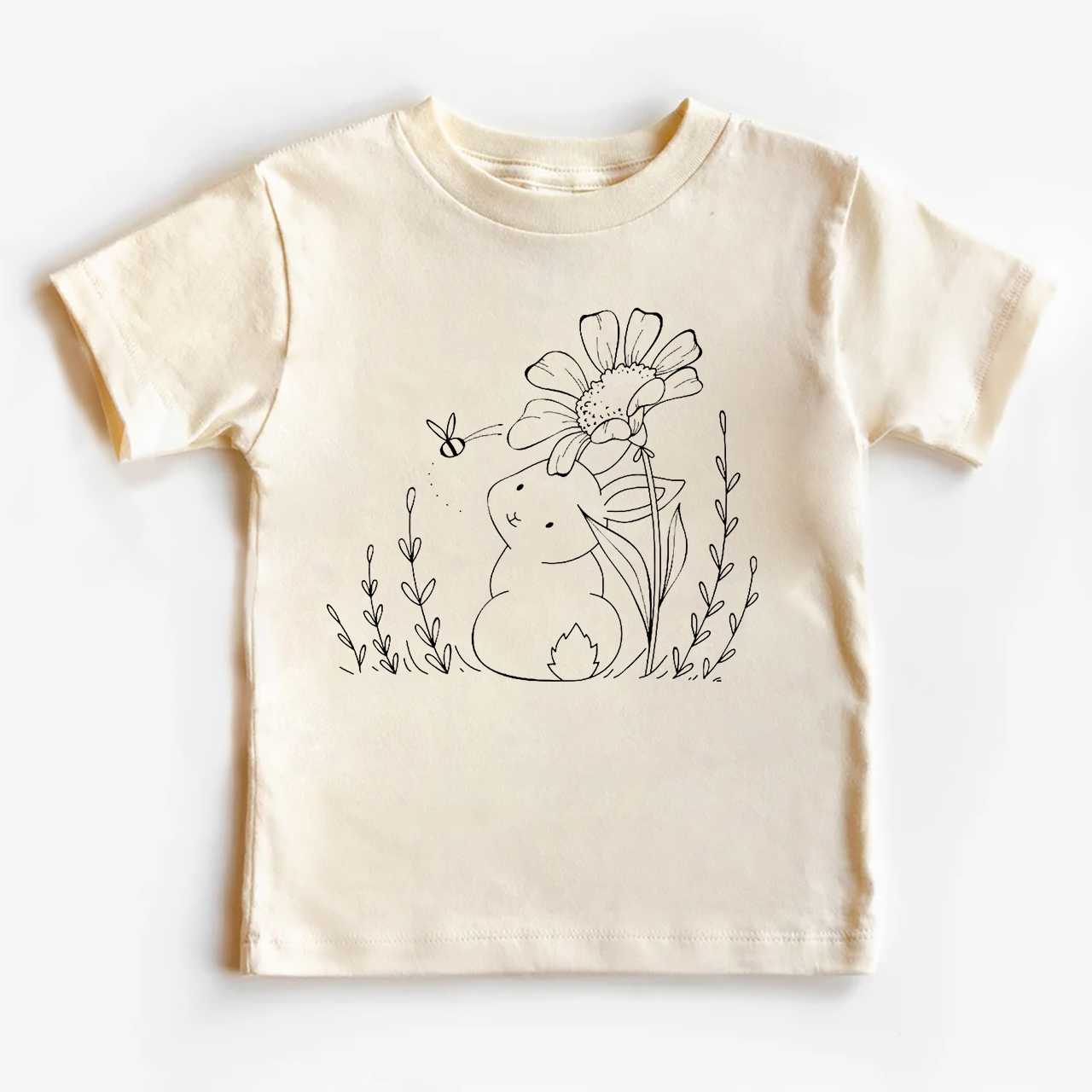 Rabbit With Butterfly Three Designs Toddler Shirt