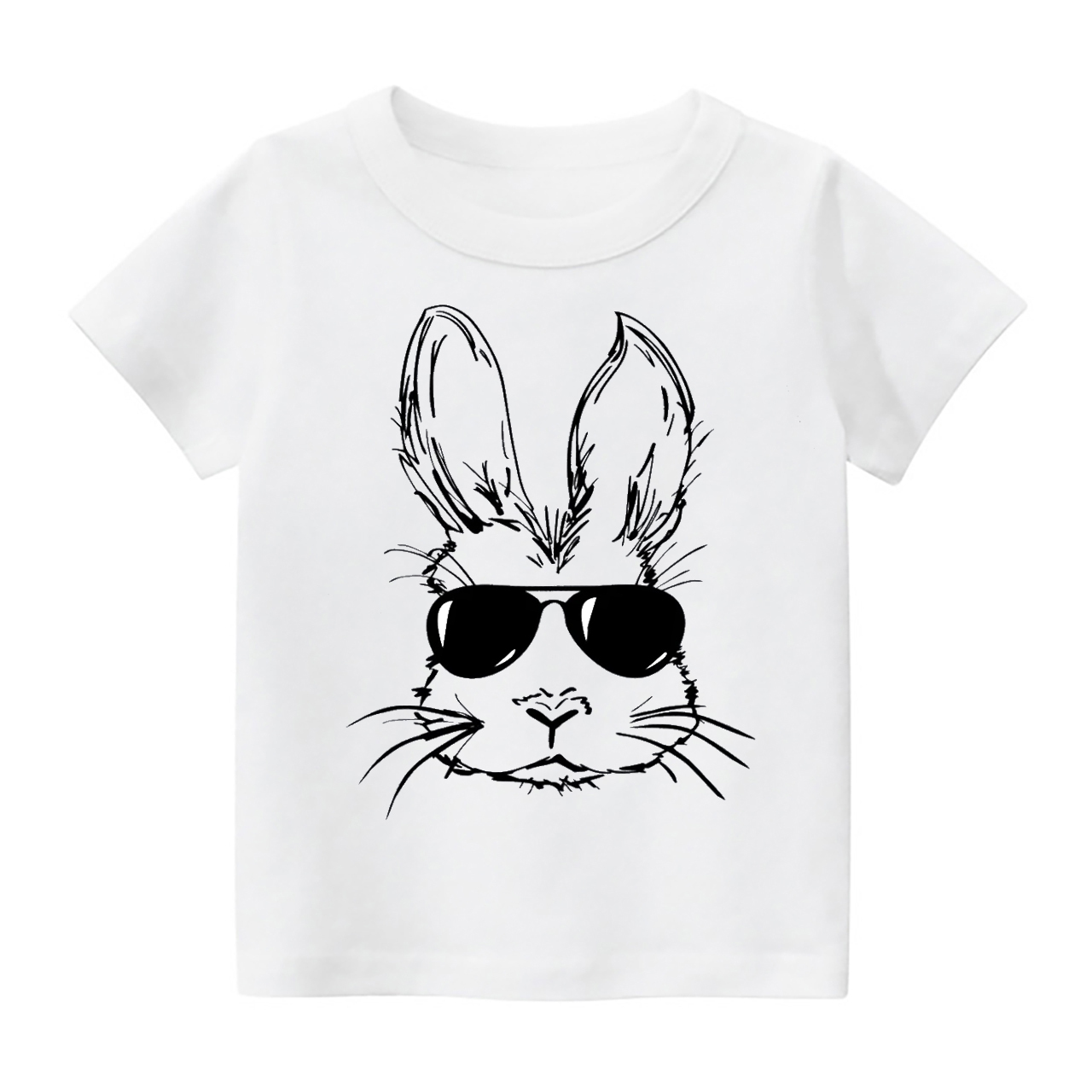 Sunglasses Bunny Toddler Shirt