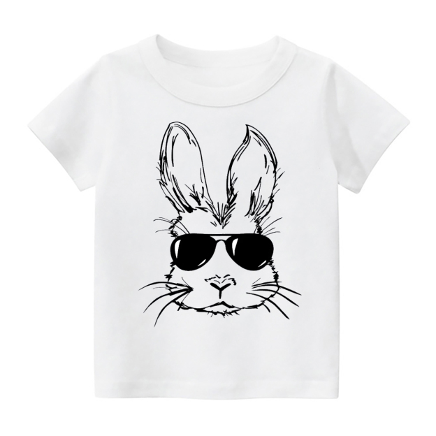 Sunglasses Bunny Toddler Shirt