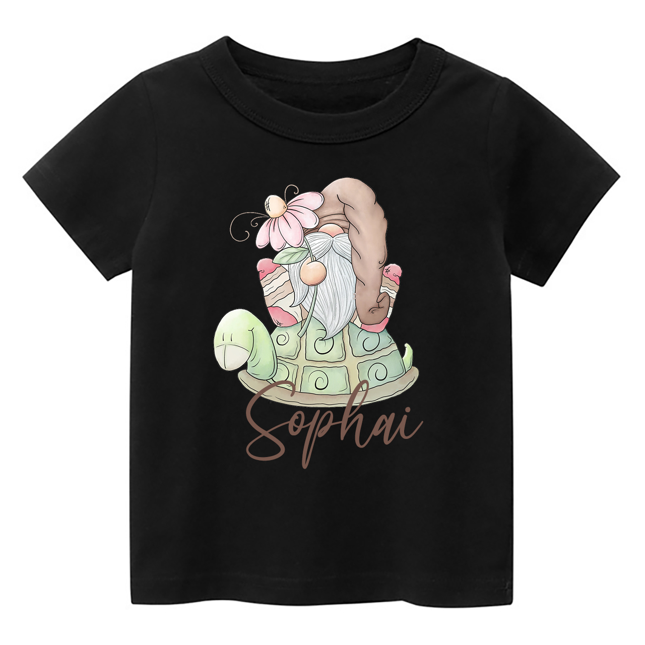 Spring Turtle Gnome Toddler Shirt