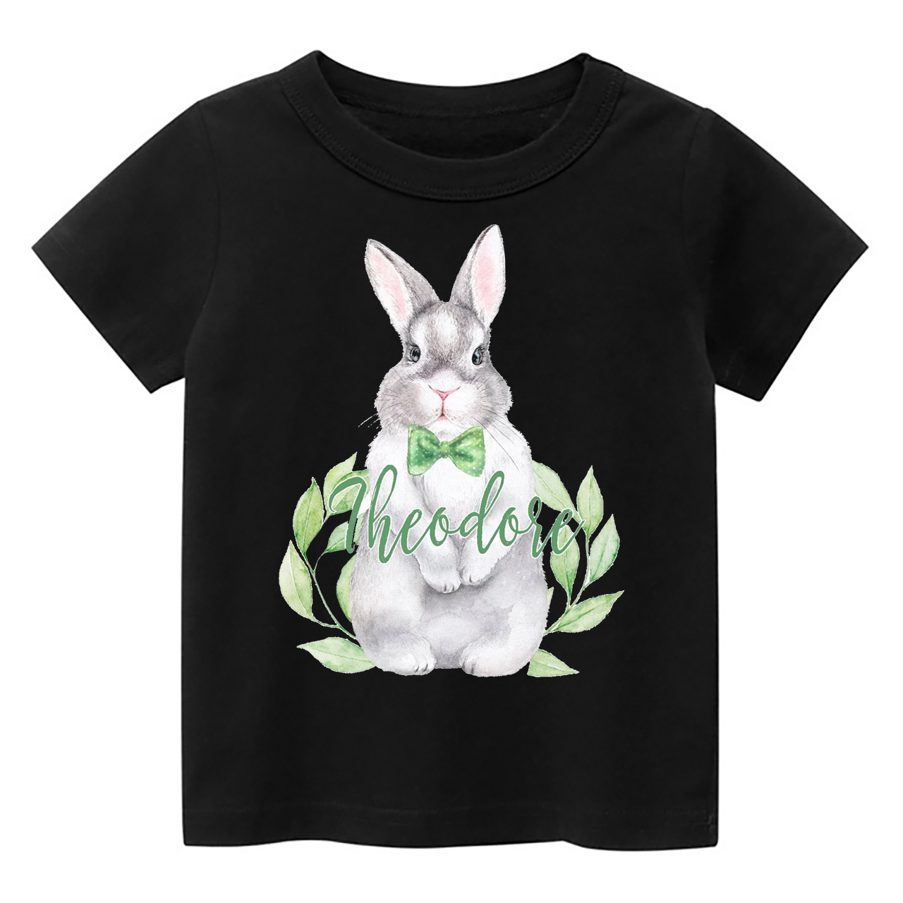 Pink&Green Bunny Gnome Toddler Shirt