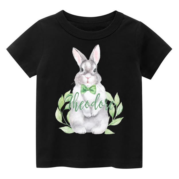Pink&Green Bunny Gnome Toddler Shirt