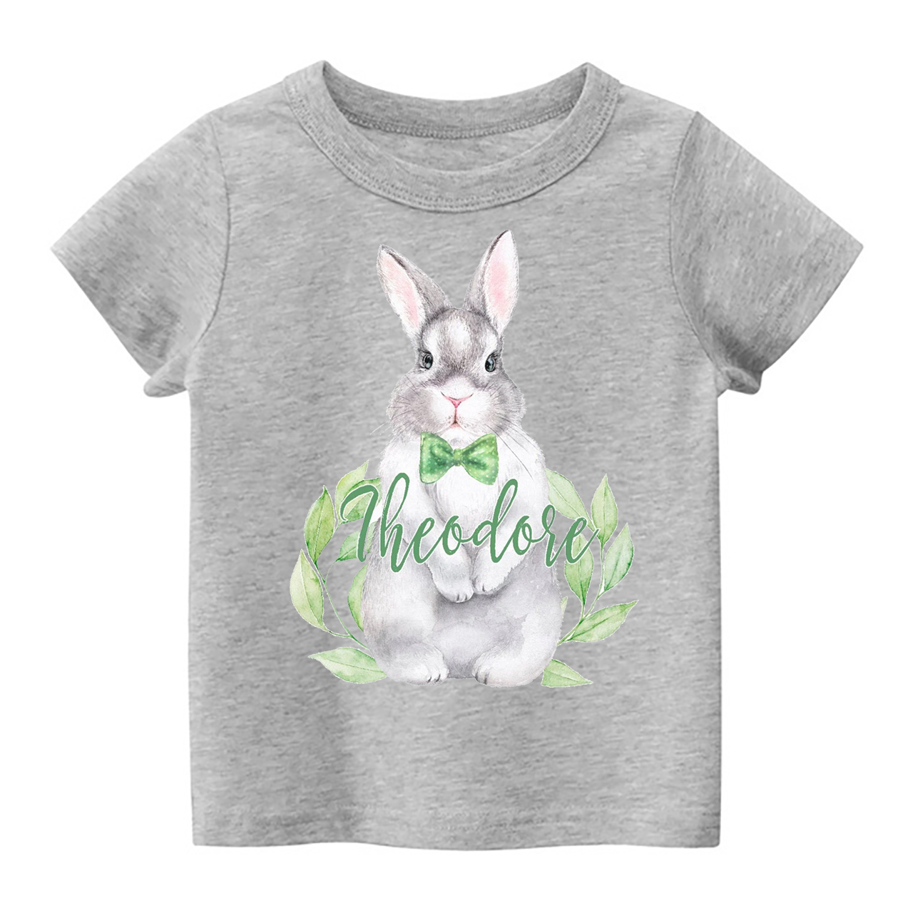 Pink&Green Bunny Gnome Toddler Shirt