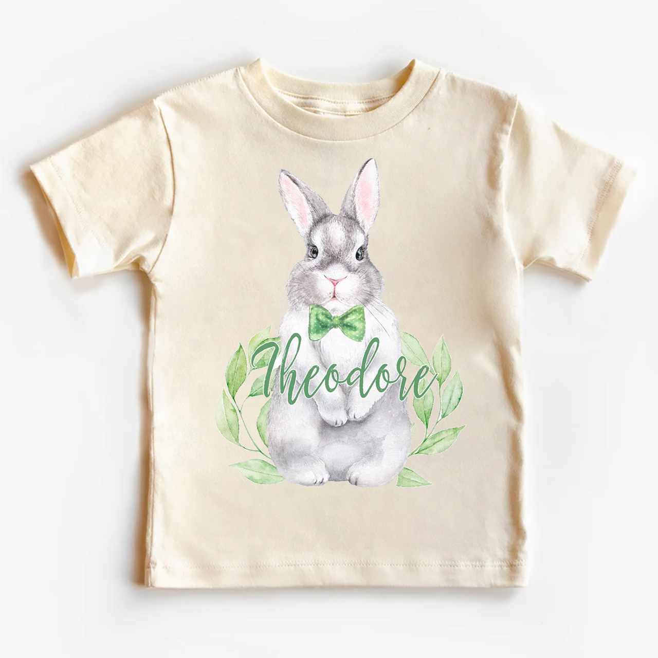 Pink&Green Bunny Gnome Toddler Shirt