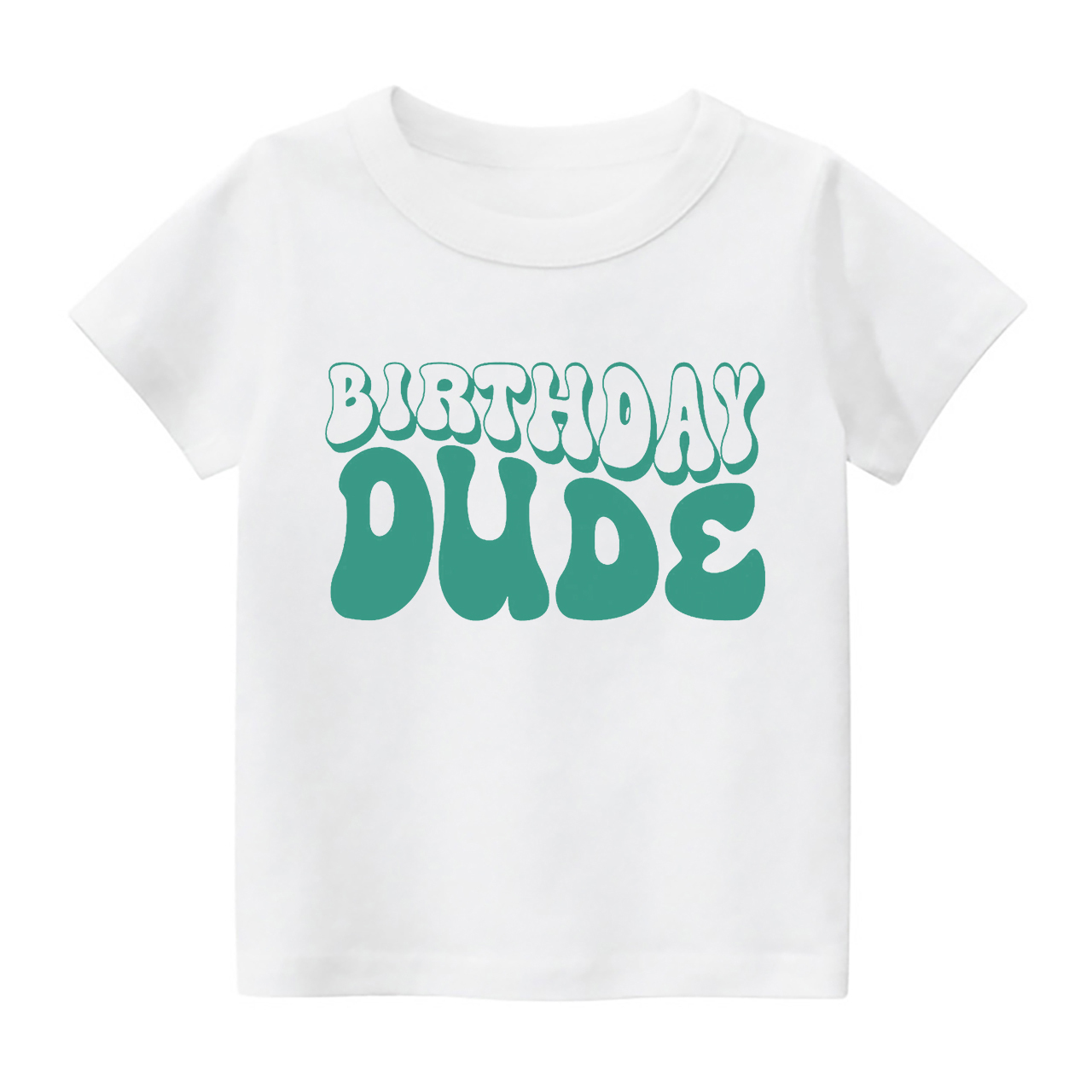 Birthday Dude Natural Shirt For Kids